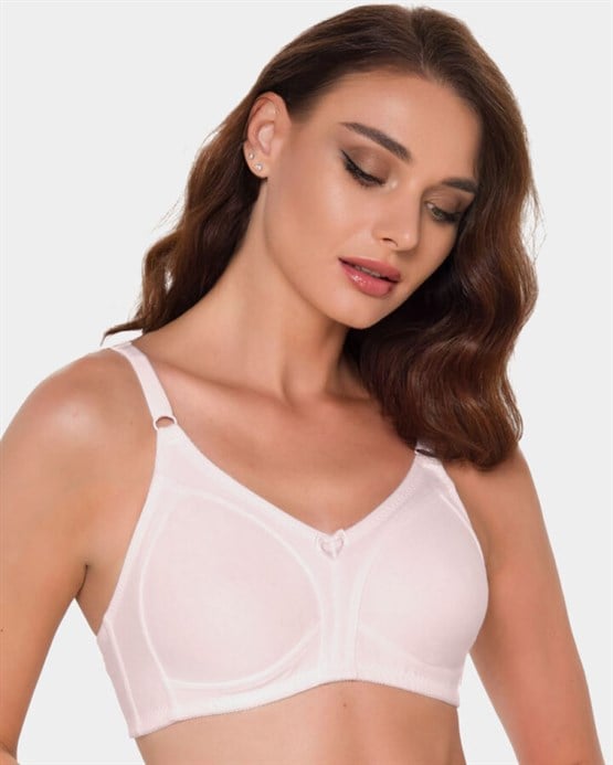 330 - Penye Toparlayıcı Sütyen Telsiz Süngersiz Minimizer Lacivert 110 B