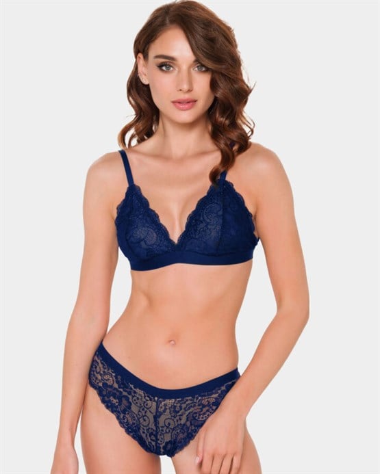 665 - Süngersiz Bralet Takımı Bordo 85 B