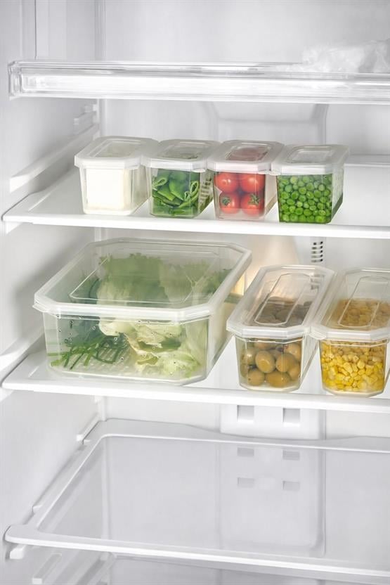 7 Parça Süzgeçli Gıda Saklama Kabı Seti DC-7138