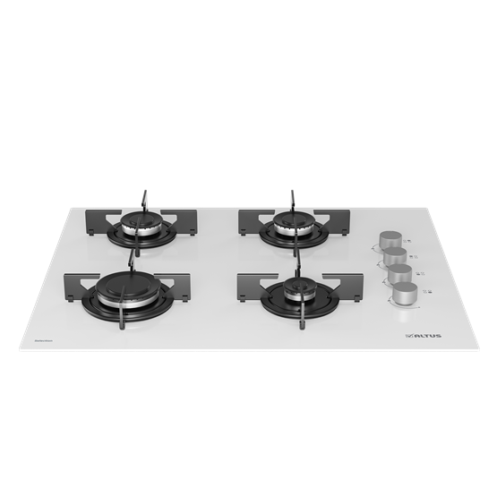 ALTUS ALA 159 DW (Ankastre Gazlı Ocak / 65 cm / 4 gözü gazlı / Doğalgazlı / Beyaz cam)