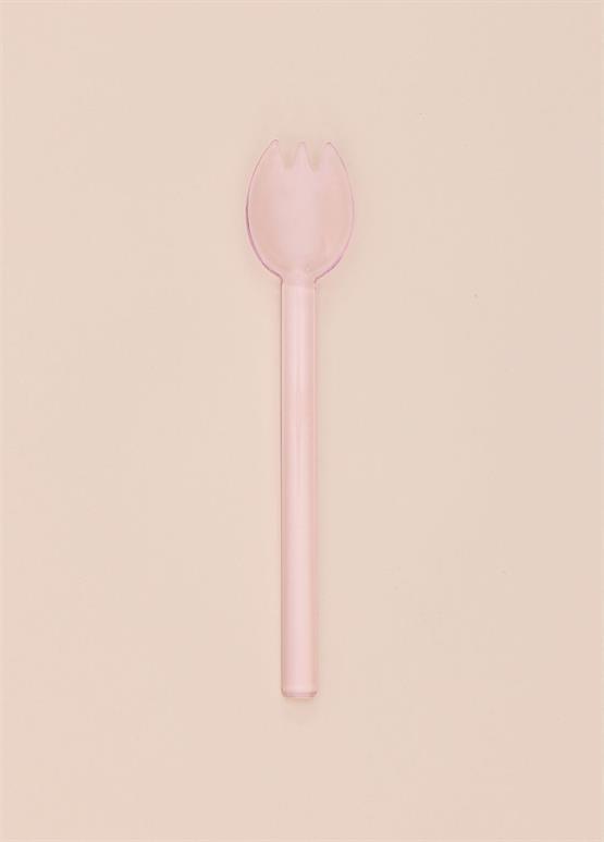 The Mia Abiete Dondurma ve Tatlı Kaşığı Pembe 6lı Set