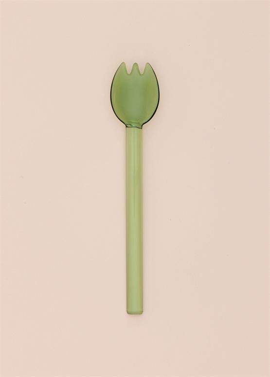 The Mia Abiete Dondurma ve Tatlı Kaşığı Yeşil 6lı Set