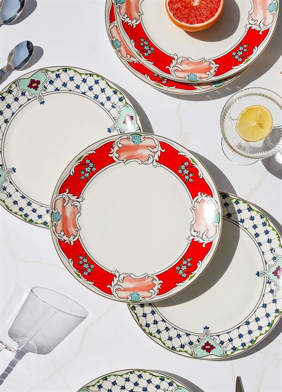 The Mia Amore Servis Tabağı 6 Kişilik