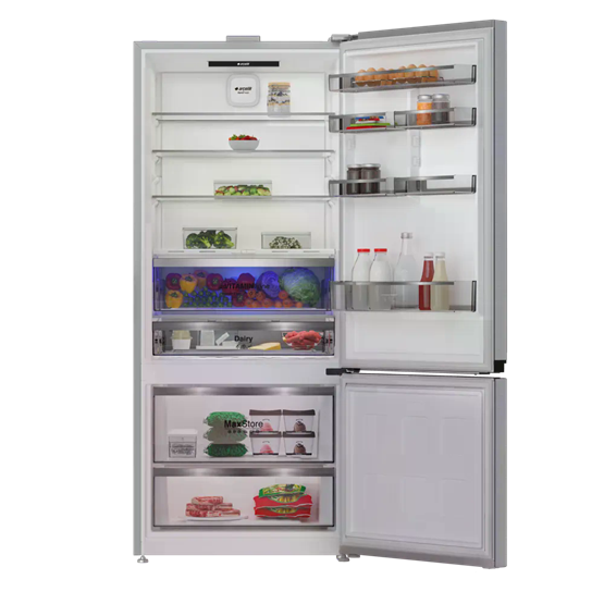 Arçelik 278552 EI AI Fit Yapay Zeka Teknolojili Alttan Donduruculu Buzdolabı