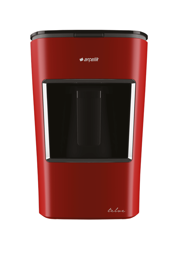 Arçelik K 3300 Mini Telve Kırmızı Türk Kahve Makinesi