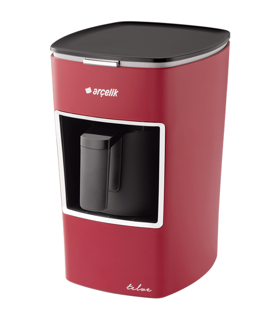Arçelik K 3300 Mini Telve Kırmızı Türk Kahve Makinesi