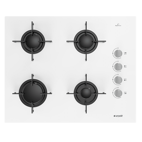Arçelik OCD T 601-1 EB Gazlı Cam Tablalı Ocak