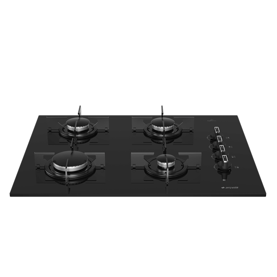 Arçelik OCD T 651 ES Fibona Serisi Gazlı Cam Tablalı Ocak