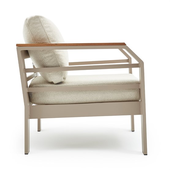 Erinöz Assento Bahçe Oturma Grubu 2+1+1+Sehpa - Kum Rengi