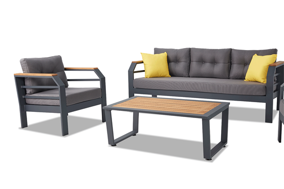 Erinöz Assento Bahçe Oturma Grubu 3+1+1+Sehpa