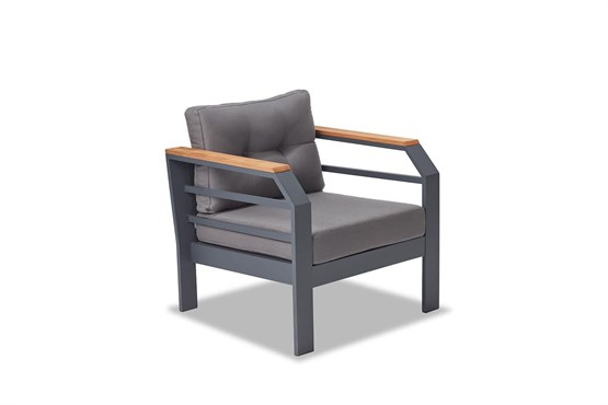 Erinöz Assento Bahçe Oturma Grubu 3+1+1+Yüksek Sehpa