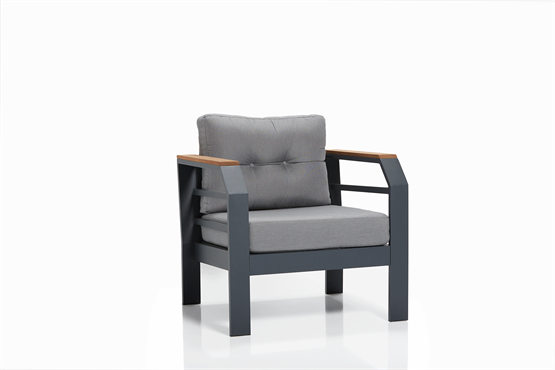 Erinöz Assento Bahçe Oturma Grubu 3+1+1+Yüksek Sehpa