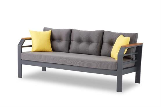 Erinöz Assento Bahçe Oturma Grubu 3+1+1+Yüksek Sehpa