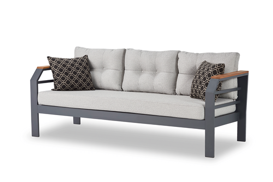 Erinöz Assento Bahçe Oturma Grubu 3+1+1+Yüksek Sehpa