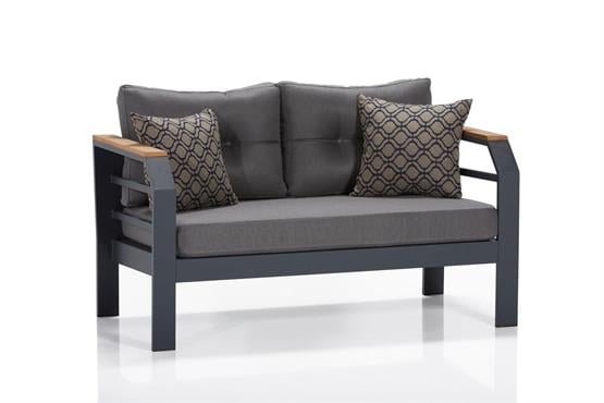 Erinöz Assento İkili Koltuk - Antrasit