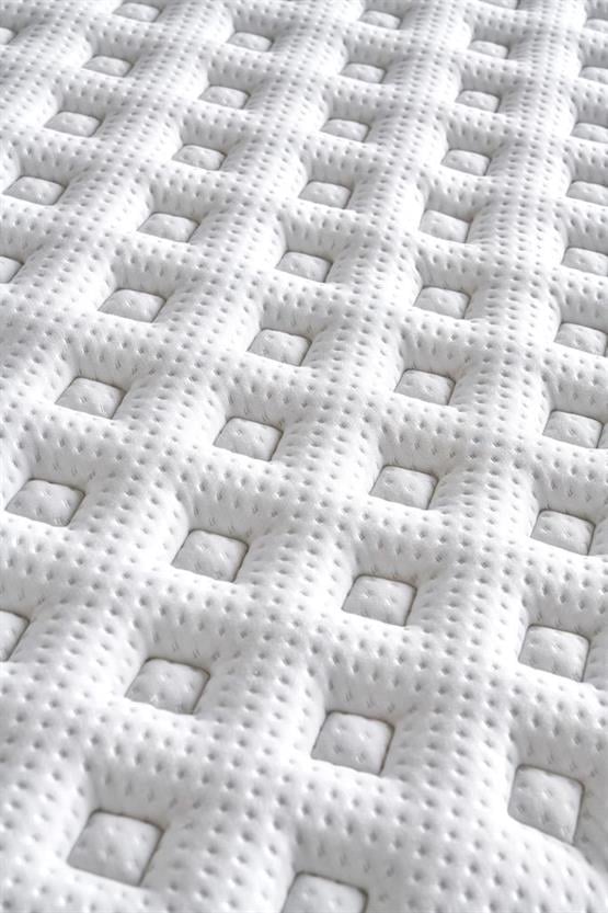 Baklava Yatak 140x190 cm Çift Kişilik Ultra Ortopedik Çok Sert Pedli Lüks Yatak 30 cm Antrasit Kumaş
