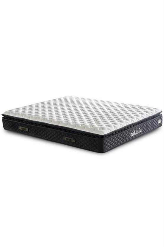 Baklava Yatak 180x200 cm Çift Kişilik Ultra Ortopedik Çok Sert Pedli Lüks Yatak 30 cm Antrasit Kumaş