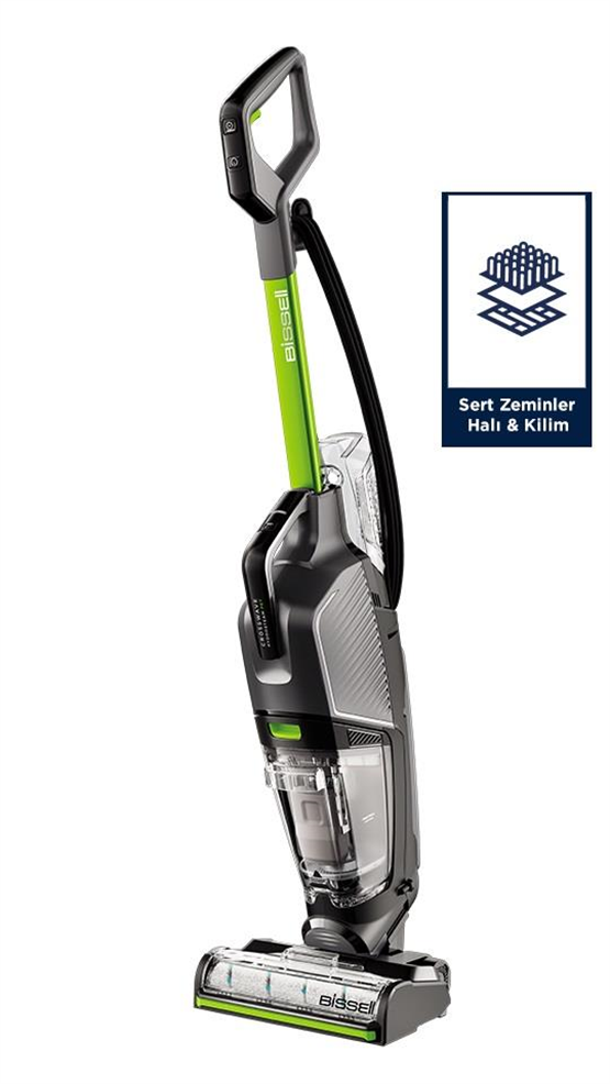 Bissell CrossWave HydroSteam Pet Buharlı Dikey Süpürme ve Silme Makinesi