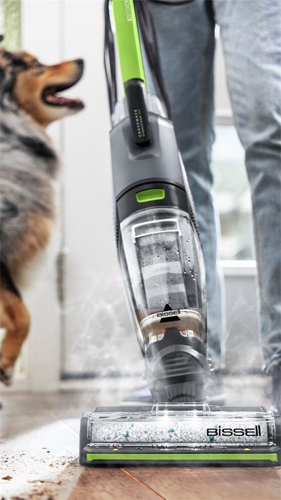 Bissell CrossWave HydroSteam Pet Buharlı Dikey Süpürme ve Silme Makinesi