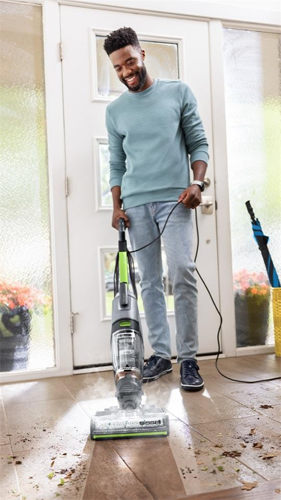Bissell CrossWave HydroSteam Pet Buharlı Dikey Süpürme ve Silme Makinesi