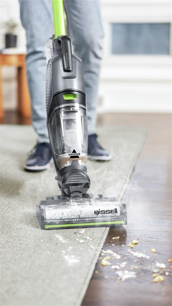 Bissell CrossWave HydroSteam Pet Buharlı Dikey Süpürme ve Silme Makinesi