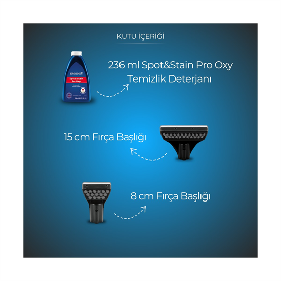 Bissell SpotClean C3 Halı – Koltuk Yıkama ve Leke Çıkarma Makinesi