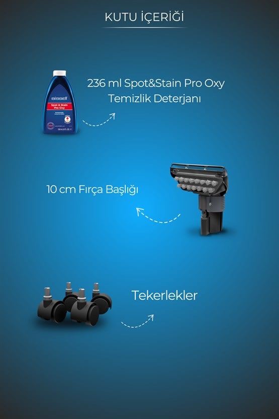 Bissell SpotClean C9 Select Halı Koltuk Yıkama ve Leke Çıkarma Makinesi