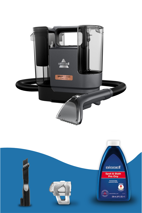 Bissell SpotClean Cordless Kablosuz Koltuk Yıkama ve Leke Çıkarma Makinesi