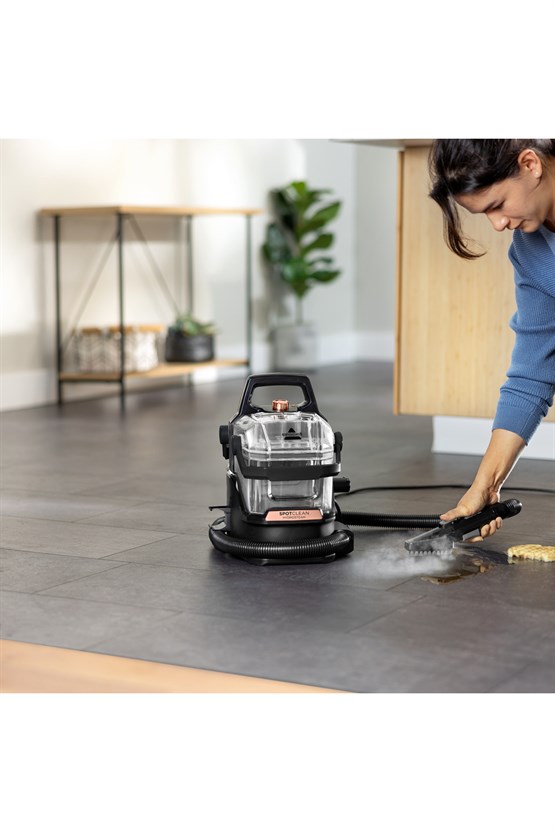 Bissell SpotClean HydroSteam Pro Buharlı Farklı Yüzeylerde Kullanıma Uygun Halı – Koltuk Yıkama ve Leke Çıkarma Makinesi