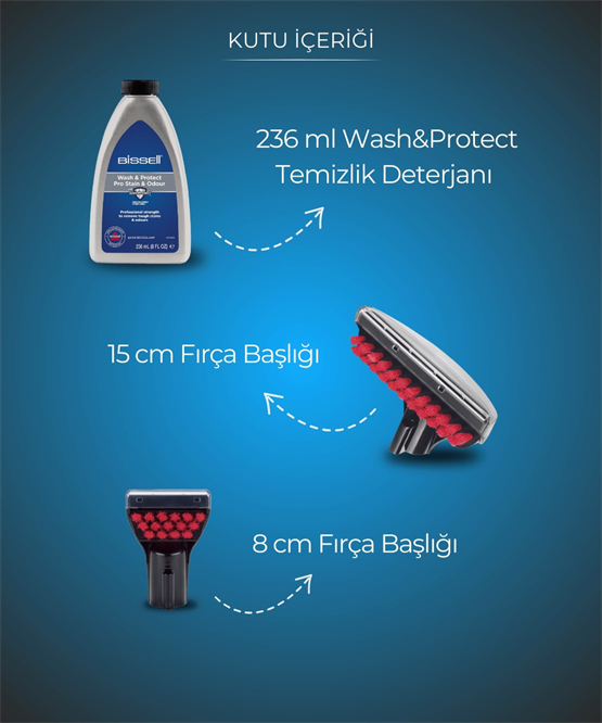 Bissell SpotClean Pro Halı - Koltuk Yıkama ve Leke Çıkarma Makinesi