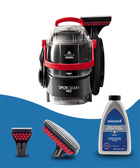Bissell SpotClean Pro Halı - Koltuk Yıkama ve Leke Çıkarma Makinesi
