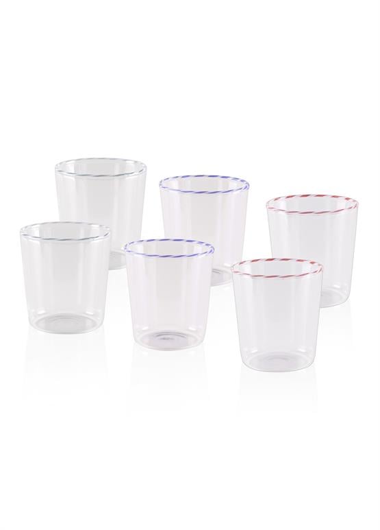 The Mia Borosilikat Su Bardağı 6 Parça 320 ml