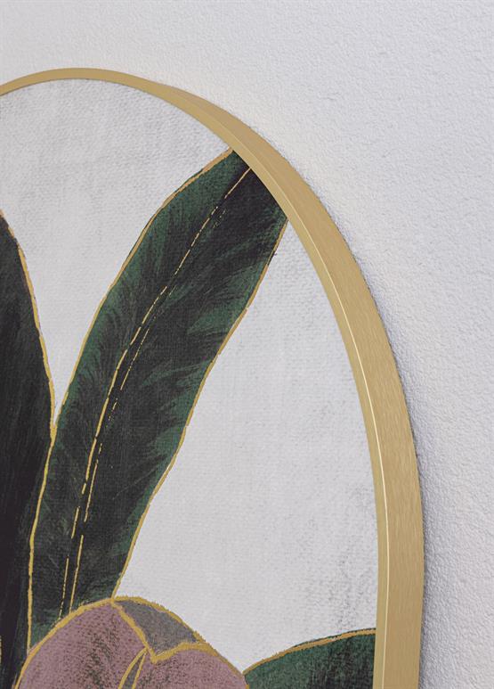 The Mia Botanic Leaf Tablo 80x120 cm