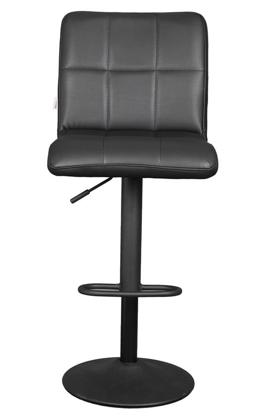 Bürocci Carla Bar Taburesi-Siyah Deri-9503Y0101