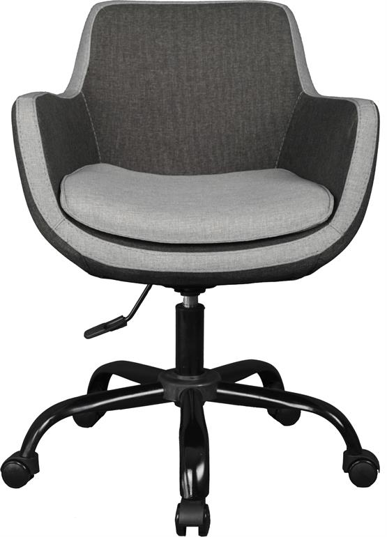 Bürocci Comfort Metal Ayaklı Çalışma Koltuğu- Gri Kumaş-2244T1110
