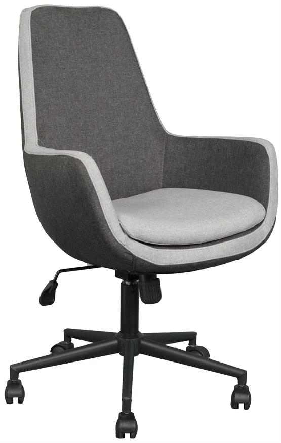 Bürocci Comfort Metal Ayaklı Ofis Koltuğu-İki Ton Gri-2244B1110