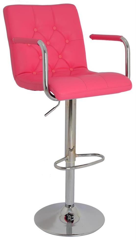 Bürocci Helen Bar Sandalyesi-Pembe-9519Q0120