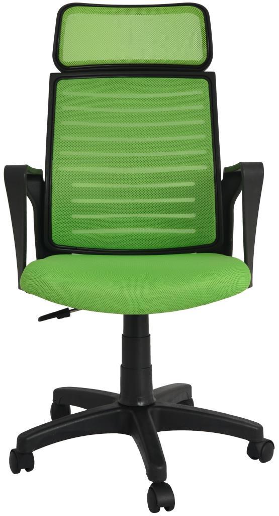 Bürocci Likya Plastik Ayaklı Çalışma Koltuğu-Yeşil File-2284B0543