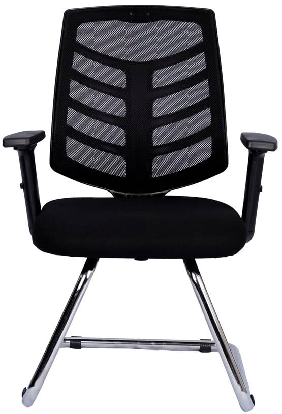 Bürocci Quattro Fileli Misafir Koltuğu-Siyah File-2350J0541