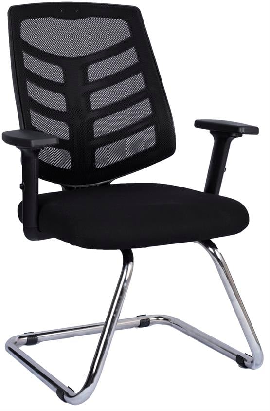 Bürocci Quattro Fileli Misafir Koltuğu-Siyah File-2350J0541