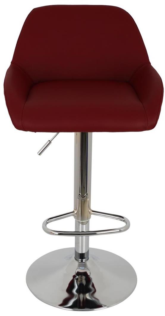 Bürocci Texas Bar Taburesi - Kahverengi Deri - 9506S0121