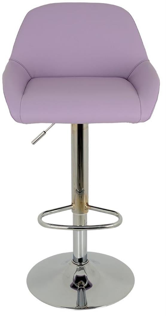 Bürocci Texas Bar Taburesi - Lila Deri - 9506S0114