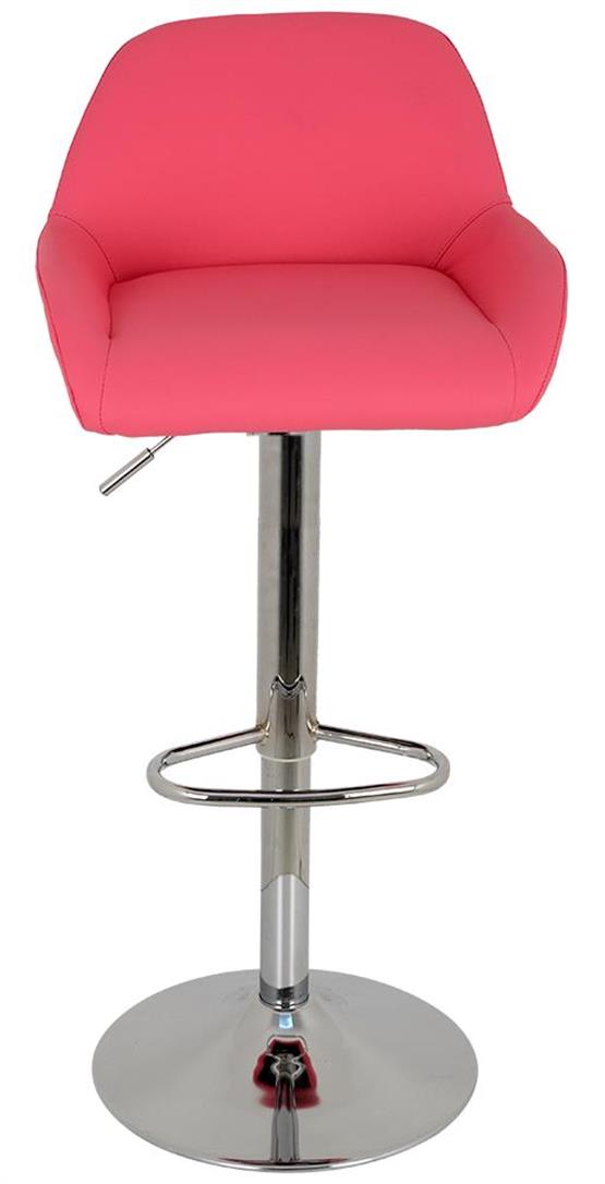 Bürocci Texas Bar Taburesi - Pembe Deri - 9506S0120