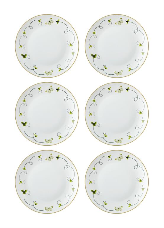 The Mia Butterfly Pasta Tabağı 6 Kişilik