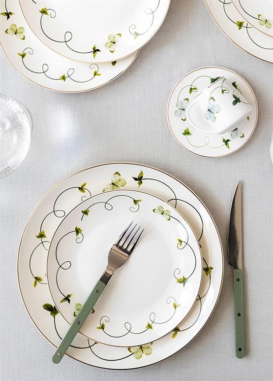 The Mia Butterfly Pasta Tabağı 6 Kişilik