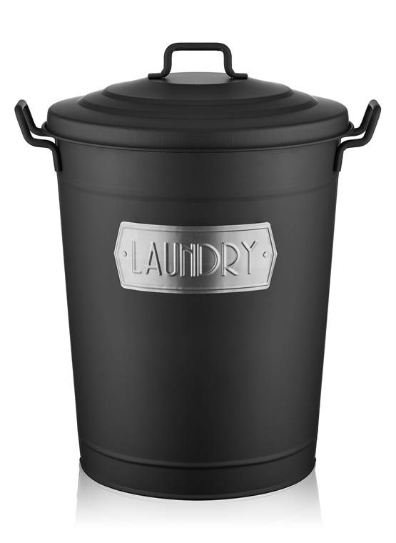 The Mia Çamaşır Sepeti - Siyah