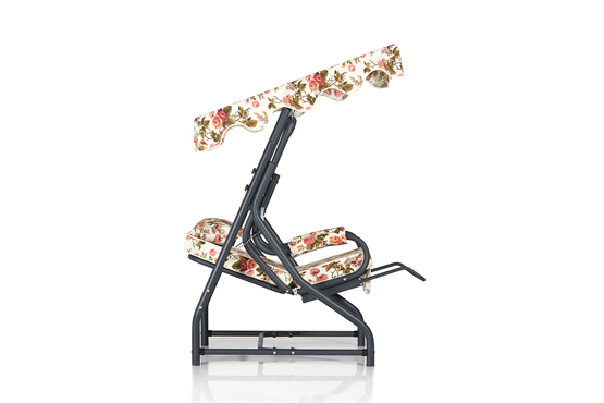 Erinöz Camellia Tek Kişilik Yatarlı Bahçe Salıncağı - İngiliz Güllü