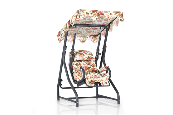 Erinöz Camellia Tek Kişilik Yatarlı Bahçe Salıncağı - İngiliz Güllü