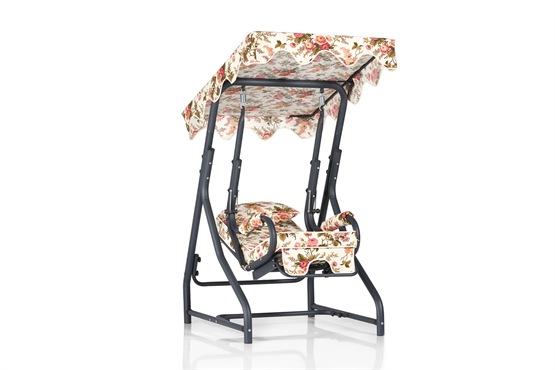 Erinöz Camellia Tek Kişilik Yatarlı Bahçe Salıncağı - İngiliz Güllü