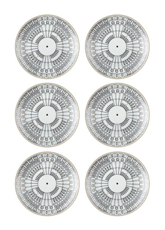 The Mia Citta Pasta Tabağı 6 Kişilik